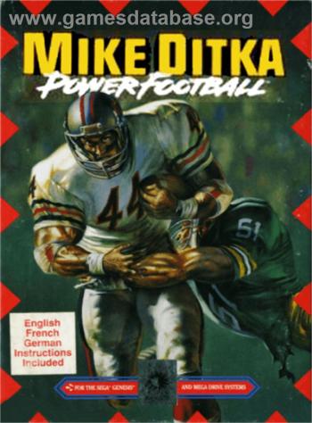 Cover Mike Ditka Power Football for Genesis - Mega Drive